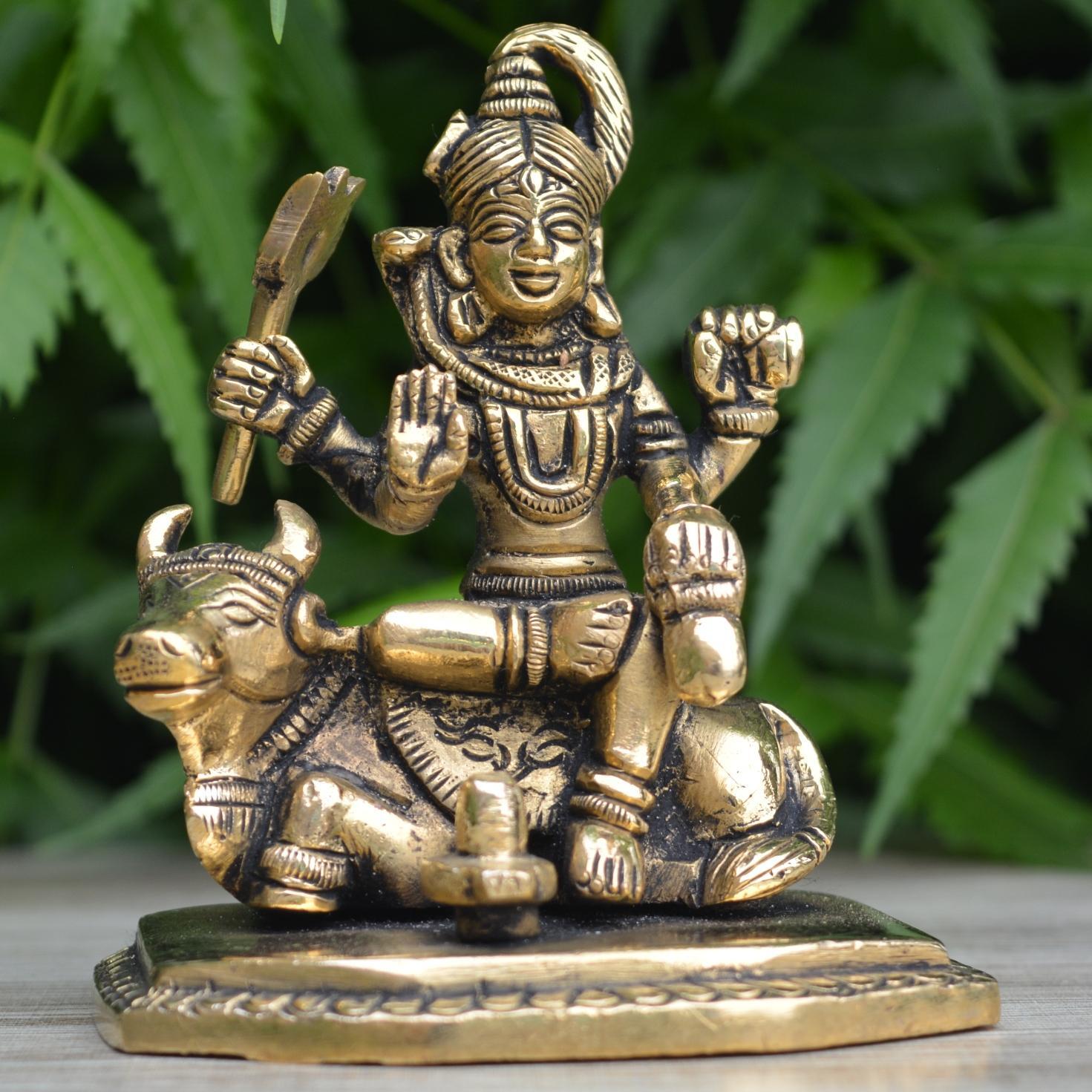 Lord Shiva in Meditation Pose Statue Sculpture - Hindu God and Destroyer of Evil - for Temple, Home/Office decor, Daily Worship Or Religious Puja Gift Item