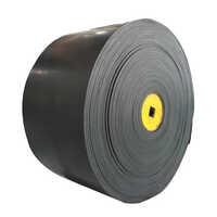 Black Conveyor Belt - Rubber Material, 100mm Width | Durable For Food Processing, Packaging, & Manufacturing, Suitable For Horizontal & Inclined Conveying