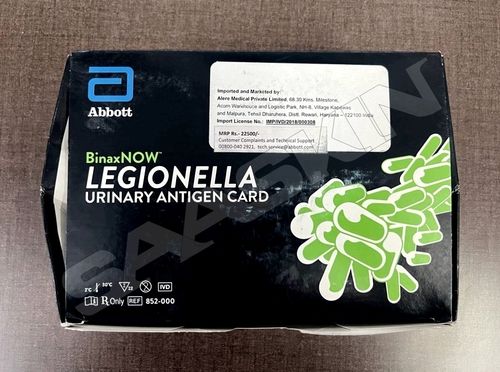 Abbott BINAXNOW LEGIONELLA URINARY ANTIGEN CARD