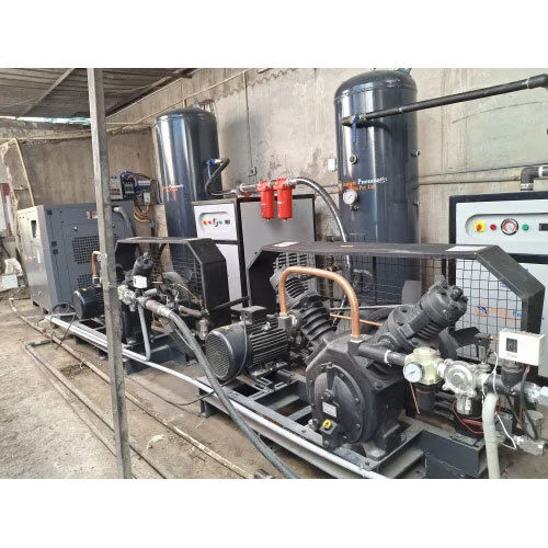 Black 25 Hp Booster Compressor