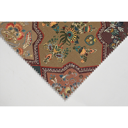 Ikkat Print Curtain Fabric - Feature: Washable
