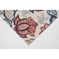 Ikkat Floral Curtain Fabric