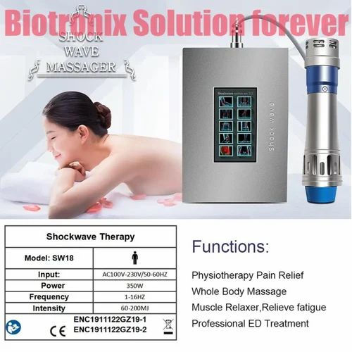 Extracorporeal Eswt Radial Shock Wave Shock Wave Device Portable Shockwave Therapy