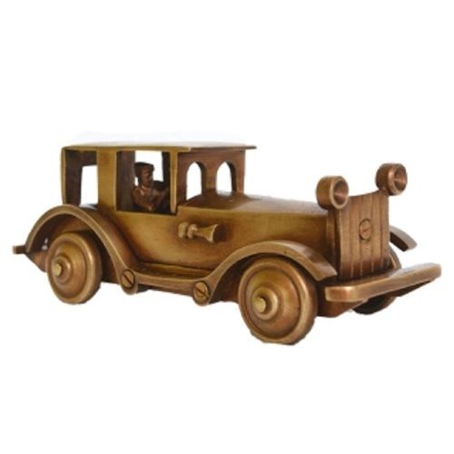 "Metal Antique Vintage Car Model Home DA A A ACcor Decoration Ornaments Handmade Handcrafted Collections Collectible Vehicle Toys RUs Model Brass Table showpiec "