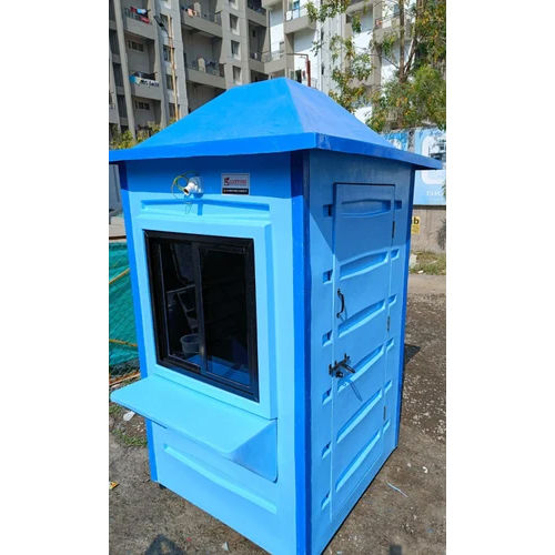 Color Coated Frp Portable Security Cabin Use: Toilet