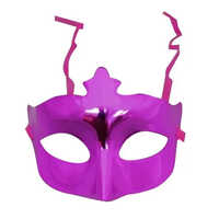 Birthday Party Mask - Plastic, Various Sizes , Multicolor Design For Festive Celebration