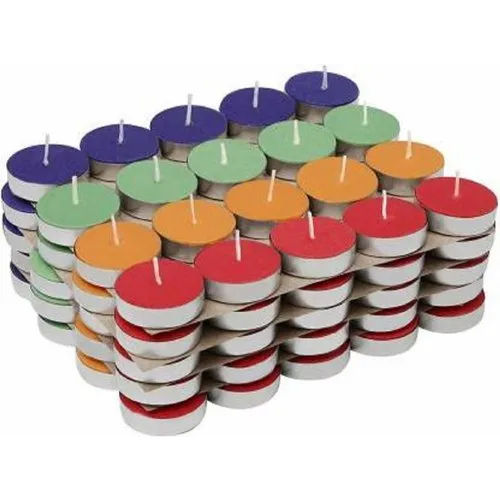 Multicolor Tea Light Candle