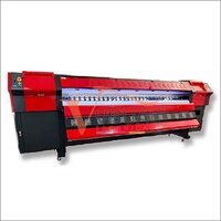 Konika 512i Solvent Printing Machine - Konica Minolta 512i Print Head, 1200/2400 Sqft/hr Speed, 32 Rollers | 1 Year Warranty, Ultra Print Software, Height Adjustable Carriage