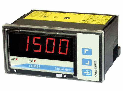 LDM35HLSEH2XXXX 48 x 96 Digital Panel Mounting 3 1/2 DGT TRMS AC and DC Ammeter and Voltmeter