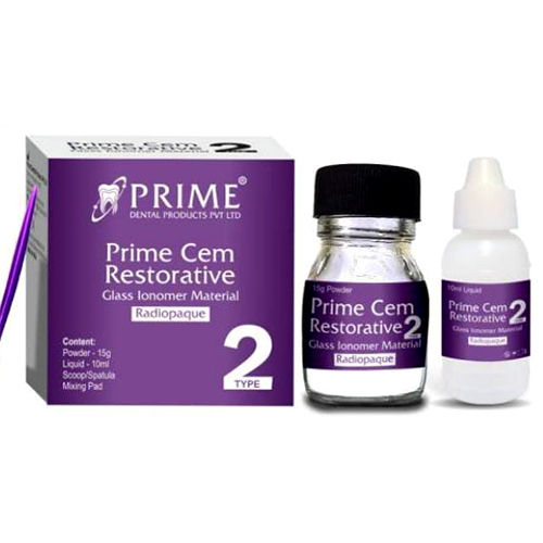 Prime Cem Restorative Glass Ionomer Material