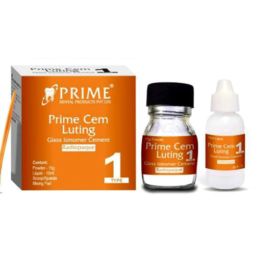 Type 1 Prime Cem Restorative Glass Ionomer Material