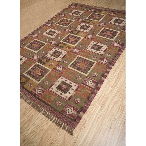 Handmade Wool Jute Rug