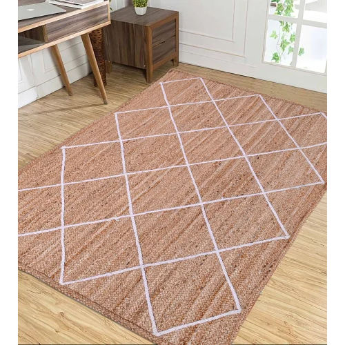 Handmade Braided Jute Rugs  Rugs - Color: Multicolour