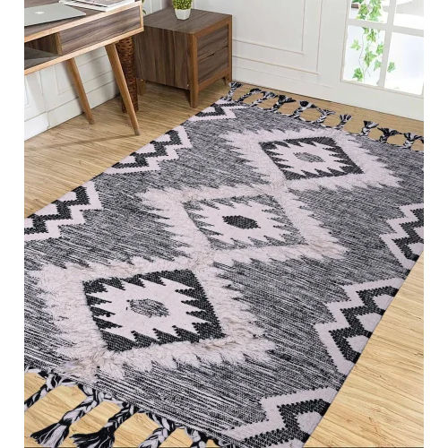 Handmade Wool Cotton Shag Morrocan Rugs