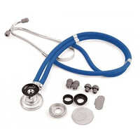 Rappaport Stethoscope - Stainless Steel Chest Piece, Black Finish, Tunable Diaphragm, 100g Weight | Designed For Hospital Use