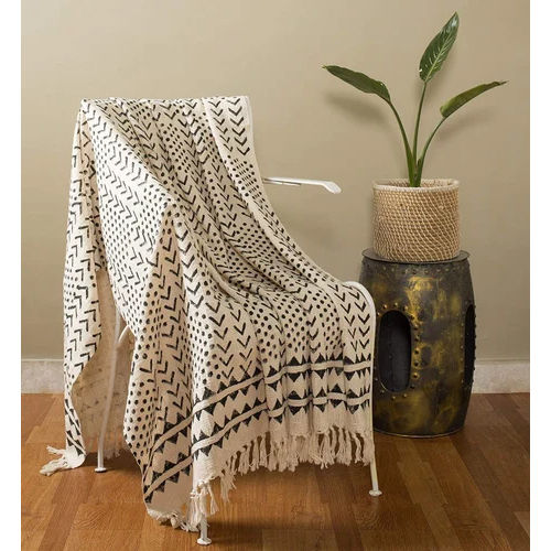 Indian Handmade Soft Cotton Throws - Feature: Washable