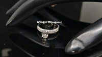 Everlasting Embrace Natural Oval Solitaire Engagement Ring