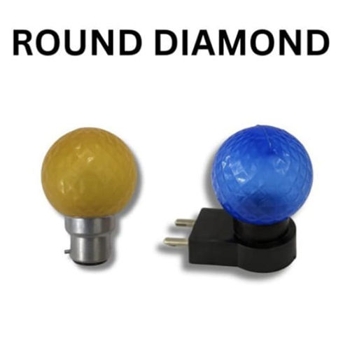 Night Bulb Round Diamond - Color: Different Available