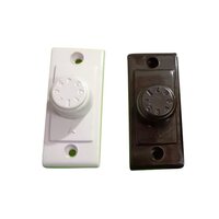 Fan Regulator Anchor Model - Durable Plastic, Adjustable Speed Modes | 4-star Energy Efficient, Compatible With Various Fan Types, Warranty Included