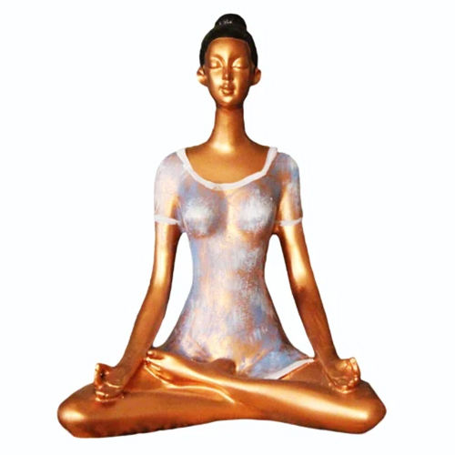 Yoga Lady Statues