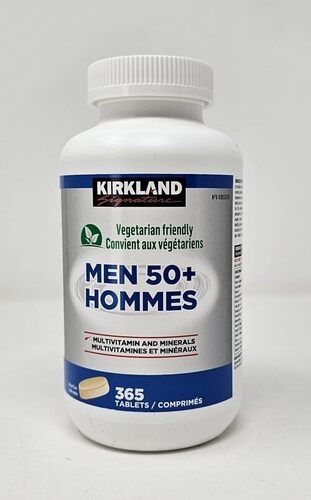 Kirkland Signature Men 50+ Multivitamin, 365 Tablets