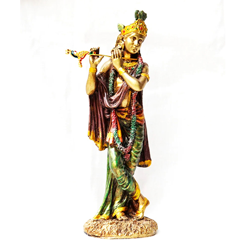 Flute Krishna Statue