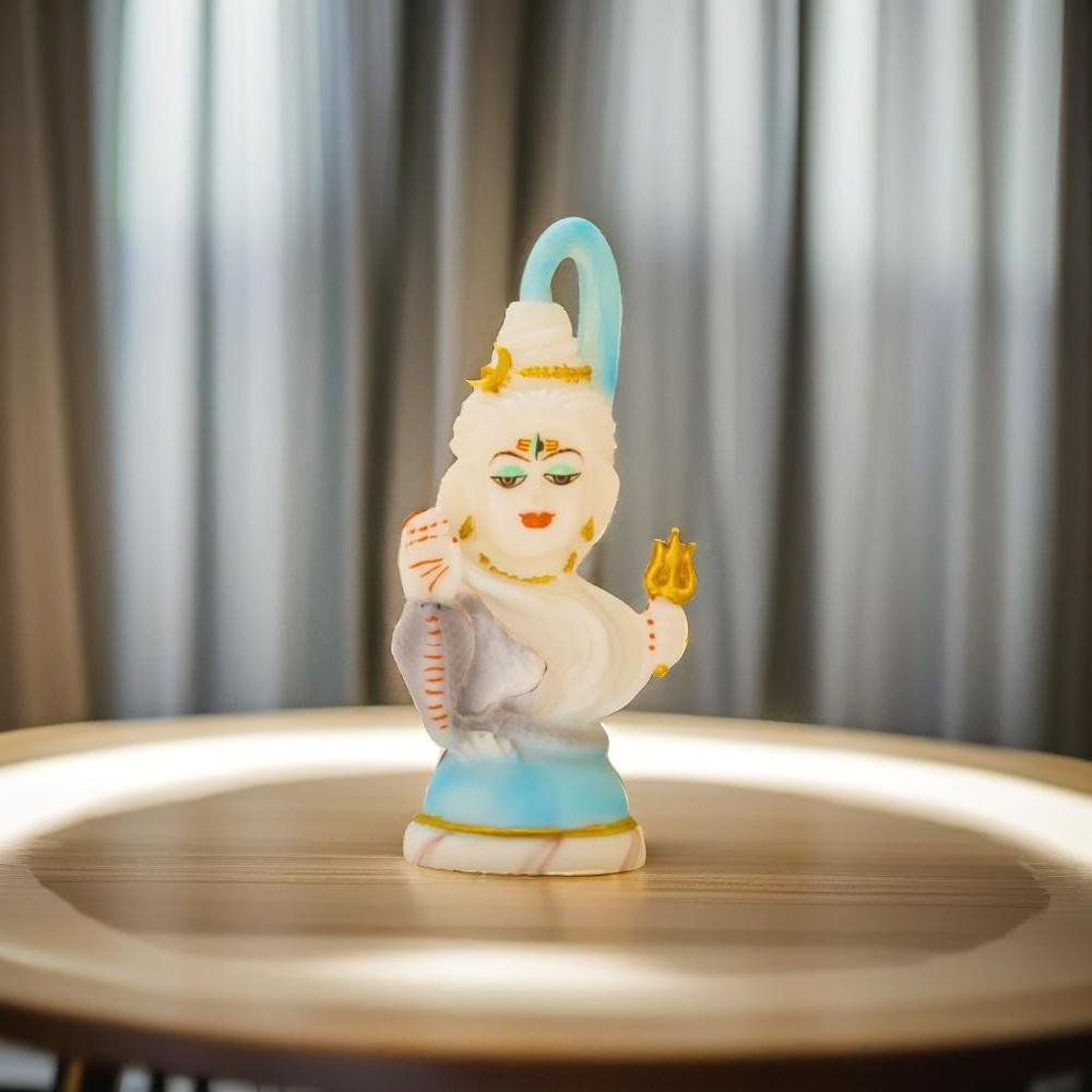 Polyresin Lord Shiva Idol Diwali Gift For Family And Friends - Feature: Easy To Clean