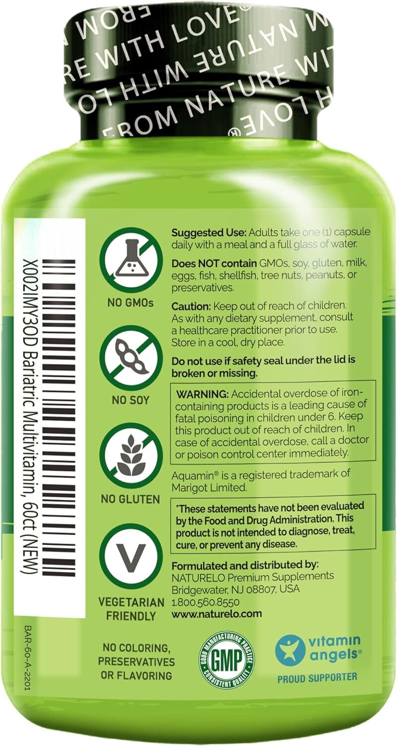 NATURELO Bariatric Multivitamin