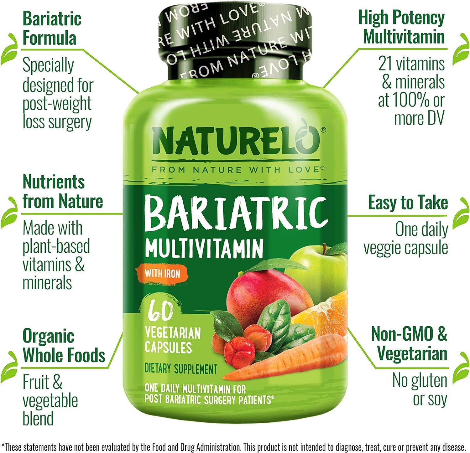 NATURELO Bariatric Multivitamin