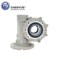 CHENYUE CYWF70 Worm Gearbox, Speed Ratio 5:1 to 100:1, Fully Sealed Worm Gear Reducer, Maintenance Free Industrial Gearboxes for Long Service Life