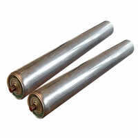 Conveyor Return Roller - Color: Silver