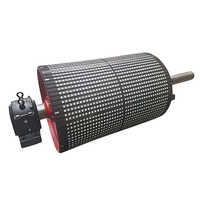 K Conveyor Pulley - Color: Red