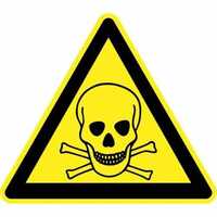 Floor Safety Stickers - Adhesive Paper 300x300 Mm, Yellow Black | Anti-skid, Waterproof, Glossy Lamination