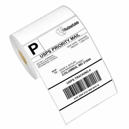 Direct Thermal Labels Shipping Thermal Label