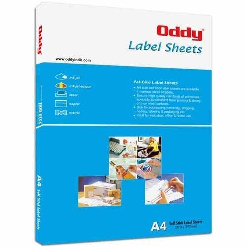 Oddy Sticker Label