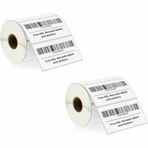 Barcode Label 100mmx150mm White Polyester
