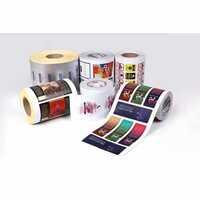 Self Adhesive Label Printing Services - Paper, Vinyl, Polyester, Custom Sizes, Multicolor Prints, Tear Resistant, Waterproof