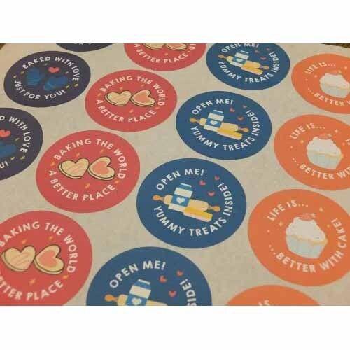 Printed Paper Stickers