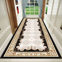 3D Designer Black Lace Floor Tile