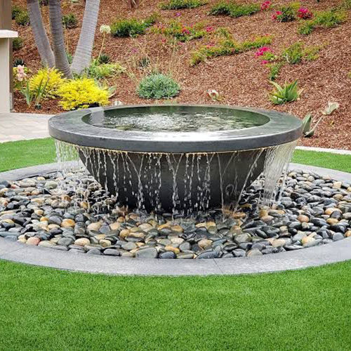 Concrete Water Fountain Power Source: Electric