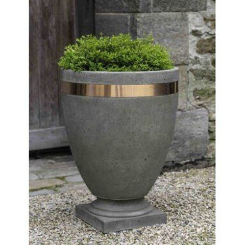 Modern Tall Banded Planter