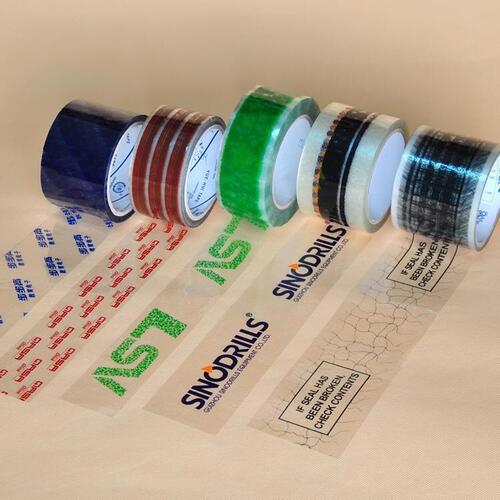 Printed Promotional Tape - Color: Transparent