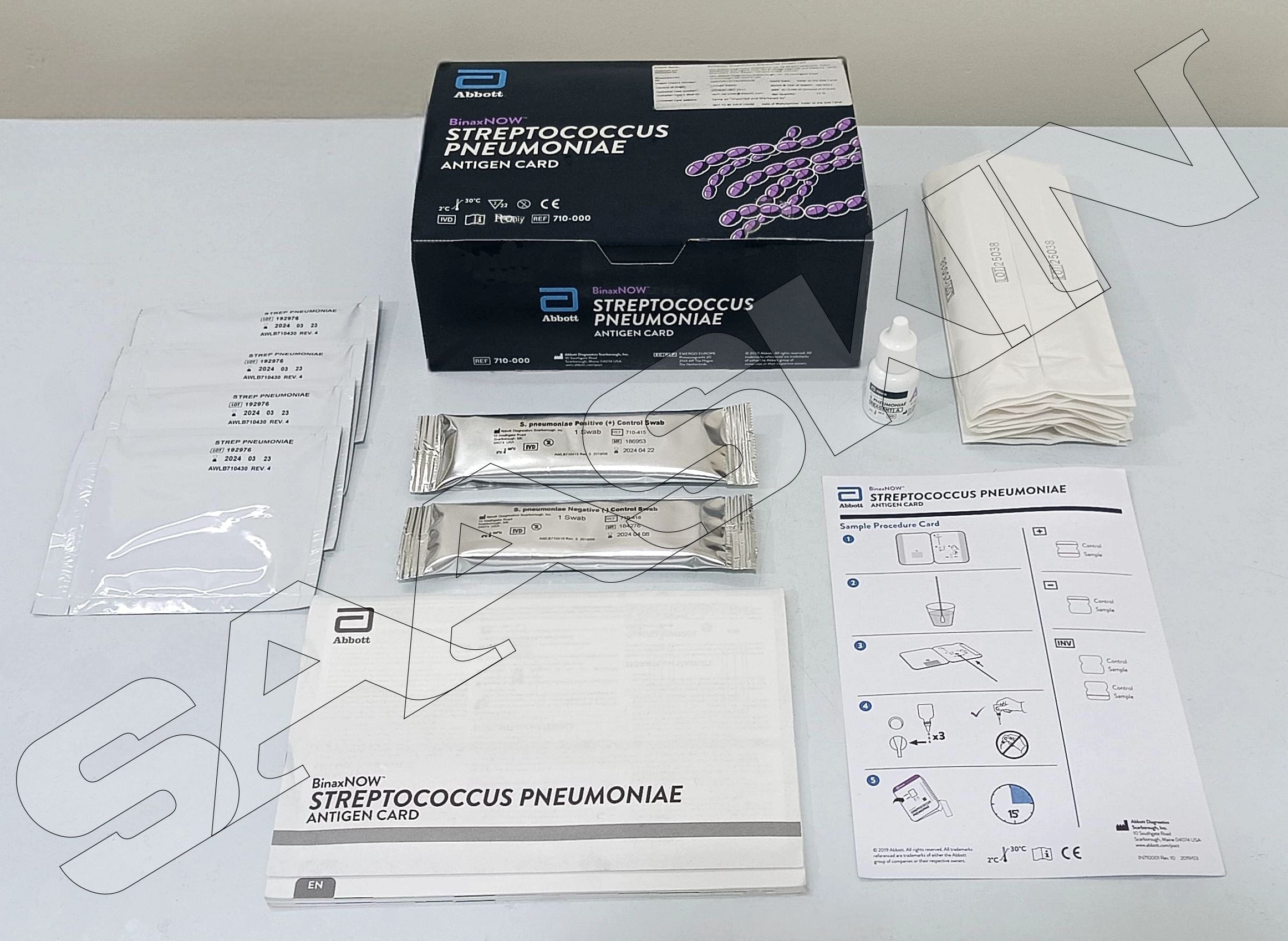 Abbott BINAXNOW STREPTOCOCCUS PNEUMONIAE ANTIGEN CARD