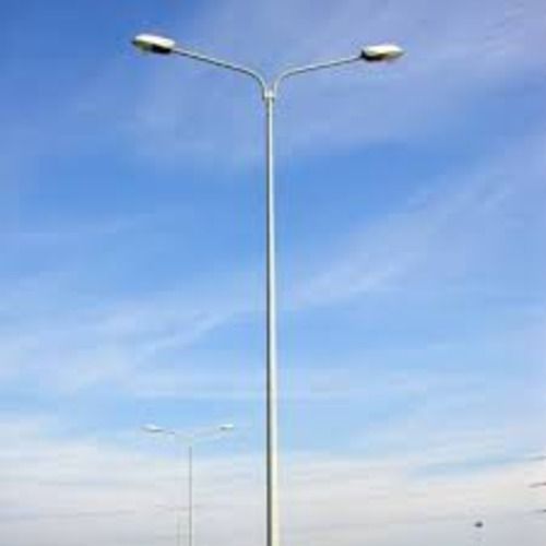 Octagonal Street Light Pole - Color: Sliver