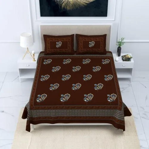 Foresta Cotton Double Bed Sheets