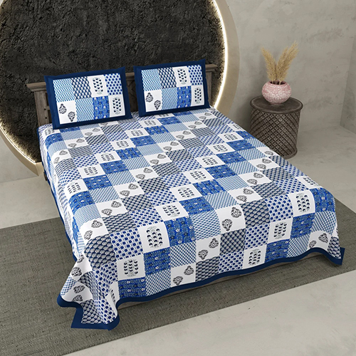 Jaipuri Cotton King Size Bedsheet