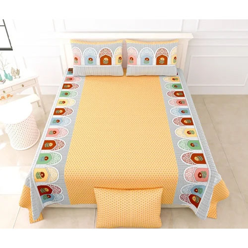 Washable King Size Cotton Bedsheet