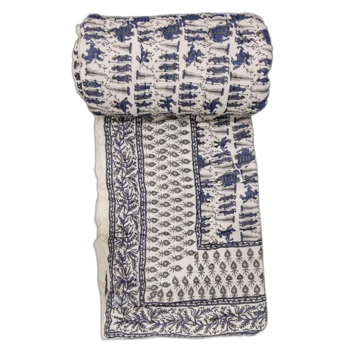 Home Original Jaipuri Cotton Quilted Razai Quilts
