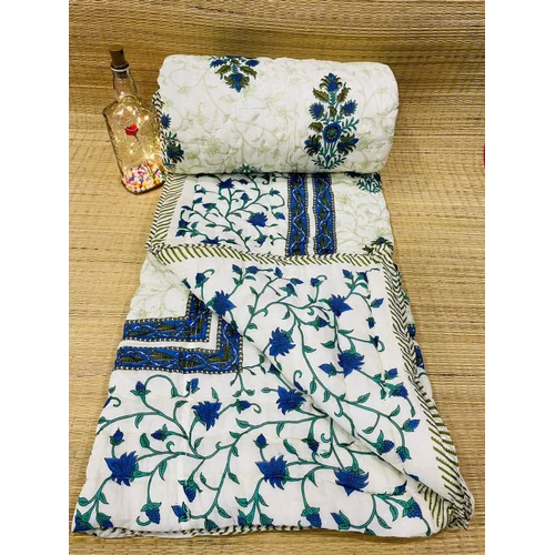 Jaipuri Single Pure Cotton Quilts
