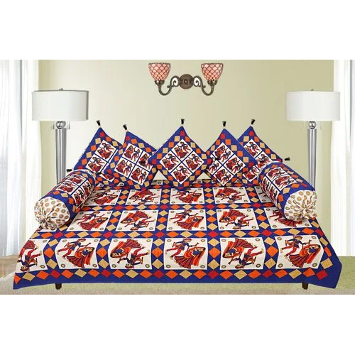 Printed Diwan Set